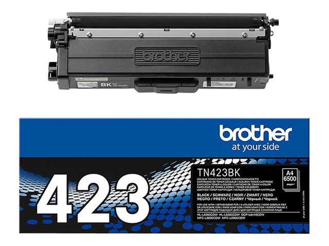 Brother TN423BK - Jumbo Yield - black - original - toner cartridge - for Brother DCP-L8410, HL-L8260, HL-L8360, MFC-L8690, MFC-L8900