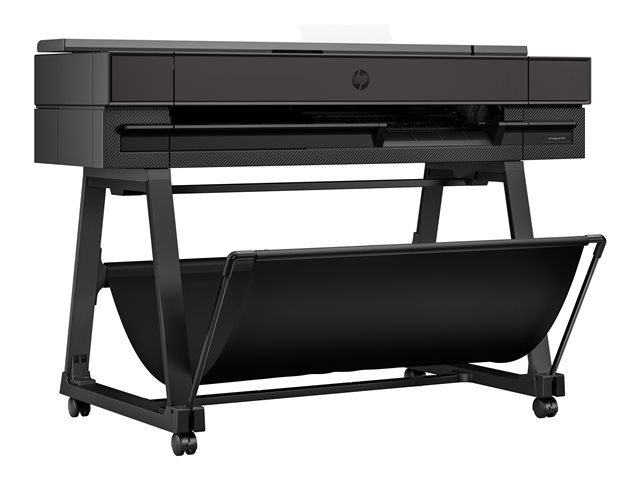 HP DesignJet T850 - 36\" large-format printer - colour - ink-jet - Roll (91.4 cm x 91.4 m) - 2400 x 1200 dpi - up to 0.42 min/page (mono) / up to 0.42 min/page (colour) - capacity: 1 roll - Gigabit LAN, Wi-Fi - cutter