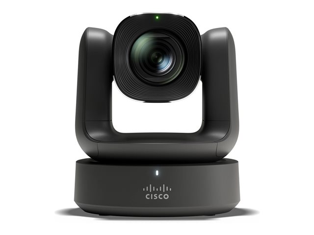 Cisco Room Vision PTZ - Conference camera - PTZ - colour - 3840 x 2160 - 4K UHD (3840 x 2160) - motorized - HDMI, video over IP - GbE - DC 42.5 - 57 V / PoE+