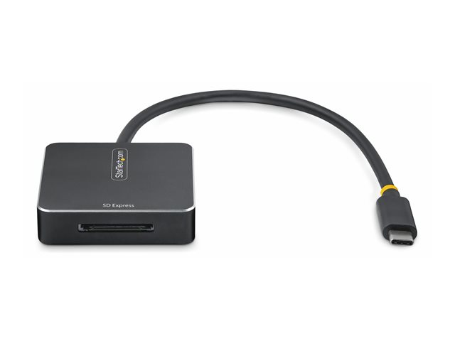 StarTech.com USB-C SD Express Card Reader, USB 10Gbps, Portable Memory Card Reader, USB Type-C to Secure Digital 7.1 Adapter, Works with Any Operating System - Card reader (SDHC, SDXC) - USB-C 3.2 Gen 2
