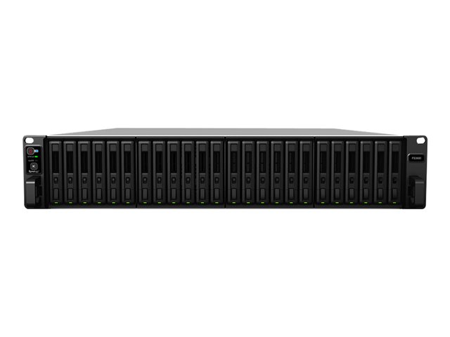 Synology FlashStation FS3600 - NAS server - 24 bays - rack-mountable - RAID RAID 0, 1, 5, 6, 10, JBOD, RAID F1 - RAM 16 GB - Gigabit Ethernet / 10 Gigabit Ethernet - iSCSI support - 2U
