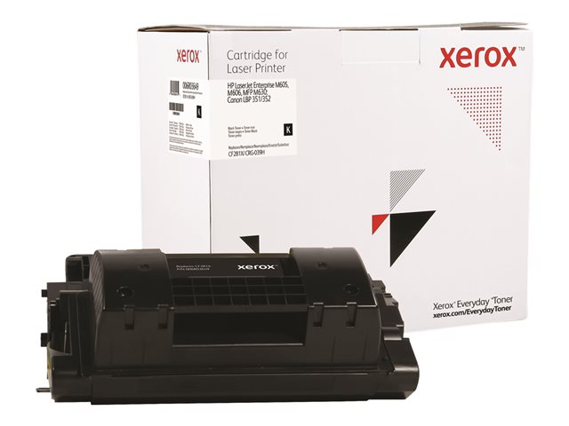 Everyday - Black - compatible - toner cartridge (alternative for: Canon CRG-039H, HP CF281X) - for Canon imageCLASS LBP351, LBP352, Satera LBP351, HP LaserJet Enterprise M632, MFP M630