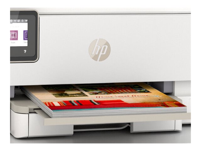 HP ENVY Inspire 7220e All-in-One - Multifunction printer - colour - ink-jet - 216 x 297 mm (original) - A4/Legal (media) - up to 13 ppm (copying) - up to 15 ppm (printing) - 125 sheets - USB 2.0, Wi-Fi(ac), Bluetooth - portobello - with HP 1 Year Ext