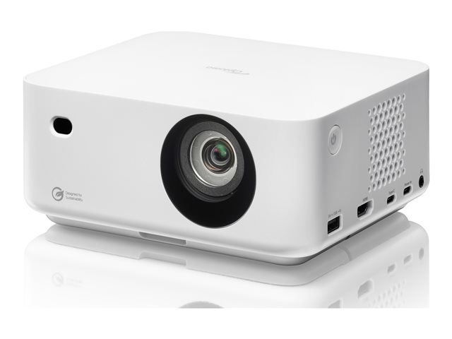 Optoma ML1080 - DLP projector - laser - portable - 1200 lumens - Full HD (1920 x 1080) - 16:9 - 1080p - short-throw fixed lens - white