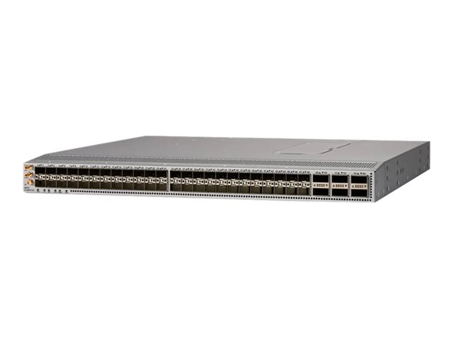 Cisco Nexus 93180YC-FX3 - Switch - L3 - Managed - 48 x 1/10/25 Gigabit SFP+ + 6 x 40/100 Gigabit QSFP28 - rack-mountable