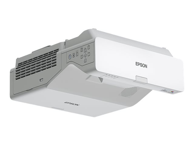 3LCD projector - 4100 lumens (white) - 4100 lumens (colour) - 16:9 - 1080p - 802.11a/b/g/n/ac wireless / LAN/ Miracast - white