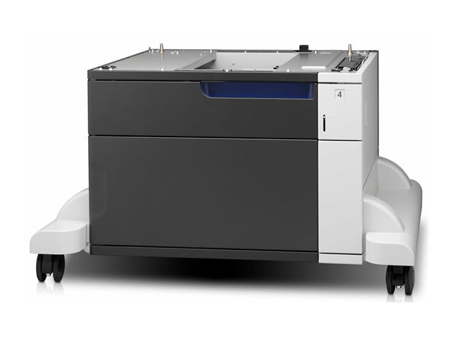 HP Paper Feeder and Stand - Printer base with media feeder - 500 sheets in 1 tray(s) - for Color LaserJet Enterprise M855dn, M855x+, M855x+ NFC/Wireless direct, M855xh