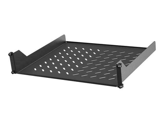 2U 19in Cantilever Fixed Shelf 50Lbs Bla