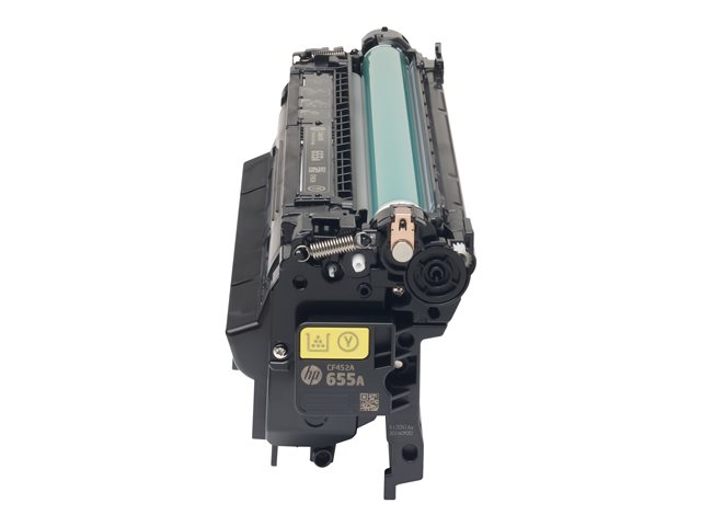 HP 655A - Yellow - original - LaserJet - toner cartridge (CF452A) - for Color LaserJet Enterprise M652, M653, LaserJet Enterprise Flow MFP M681, MFP M682