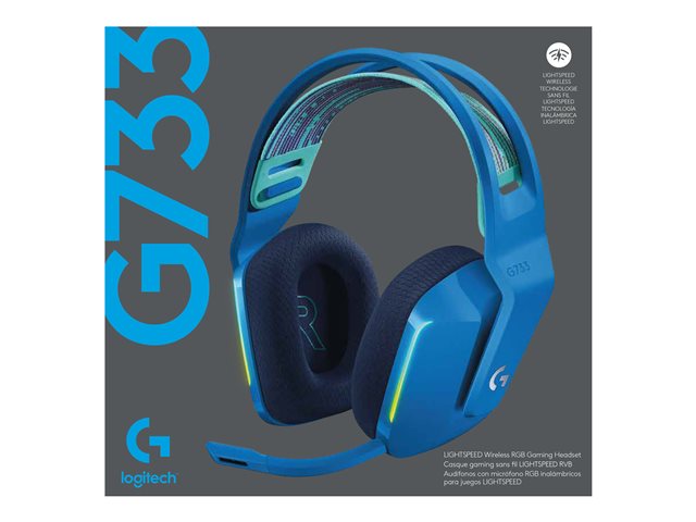 G733 LIGHTSPEED Wireless RGB Gaming Headset - BLUE - EMEA