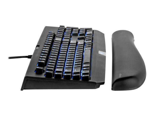 Kensington ErgoSoft Wrist Rest for Mechanical & Gaming Keyboards - Keyboard wrist rest - black