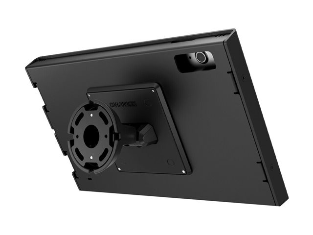 Compulocks Galaxy Tab A9+ Swell Enclosure Tilting Wall Mount - Mounting kit (enclosure, wall mount) - portrait/landscape, exposed front/back camera and sensors - for tablet - tilting - lockable - aluminium, metal frame - black - screen size: 11\" - fo
