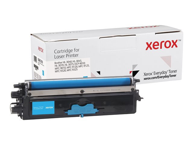 Everyday - Cyan - compatible - toner cartridge (alternative for: Brother TN210C) - for Brother HL-3040, 3045, 3070, 3075, MFC-9010, 9120, 9125, 9320, 9325