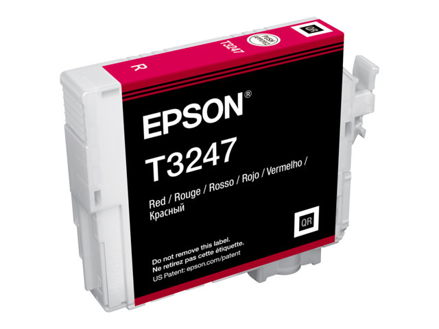 Epson T3247 - 14 ml - red - original - ink cartridge - for SureColor P400, SC-P400