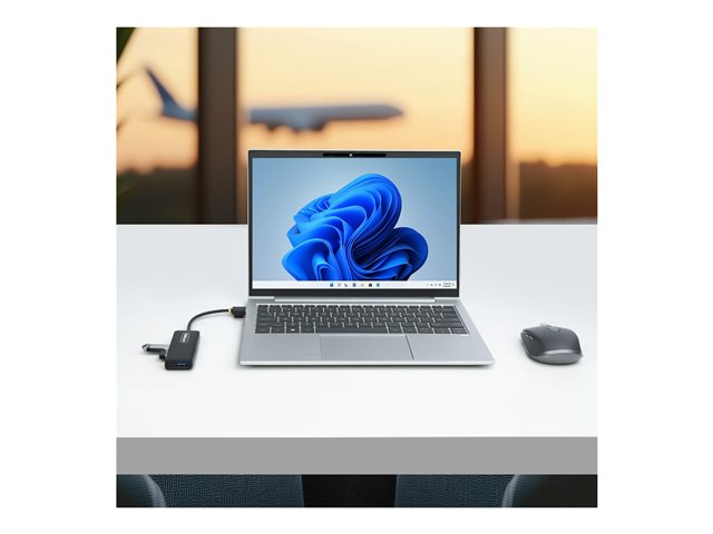 4-Port USB-A Hub, 5Gbps, Bus Powered