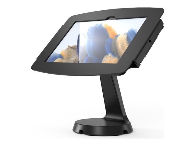 Compulocks Galaxy Tab Space Enclosure Mast Counter Stand - Space Mast - Mounting kit (enclosure, mast stand) - for tablet - lockable - steel, aluminium - black - screen size: 10.5\" - counter - for Samsung Galaxy Tab A8