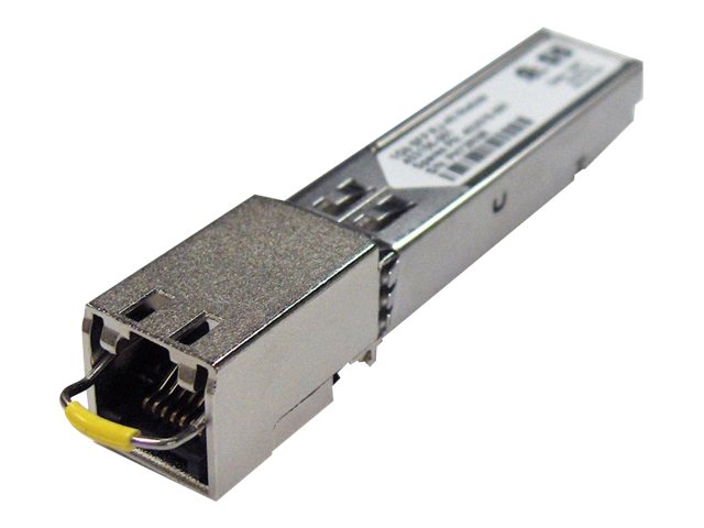 HPE - SFP (mini-GBIC) transceiver module - 1GbE - 10Base-T, 100Base-TX, 1000Base-T - for HP 10, HPE 1/10, 6120, BLc3000 Enclosure, BLc7000 Three-Phase Enclosure