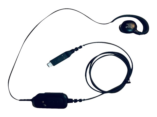 USB-C Headset with PTT button and volume