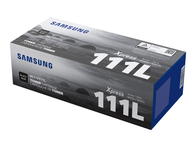 Samsung MLT-D111L - High Yield - black - original - toner cartridge (SU799A) - for Xpress SL-M2023, M2027, M2029, M2060, M2070, M2071, M2073, M2074, M2077, M2078, M2079