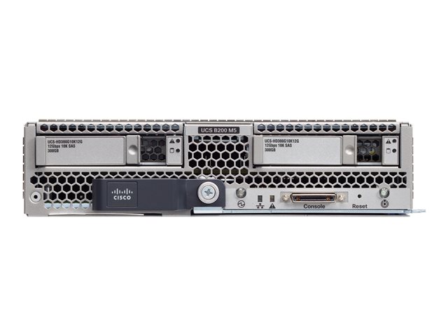 Cisco UCS B200 M5 Blade Server - Server - blade 2-way - no CPU - RAM 0 GB - SATA/SAS - hot-swap 2.5\" bay(s) - no HDD - G200e - no OS - monitor: none - remanufactured - Upgrade