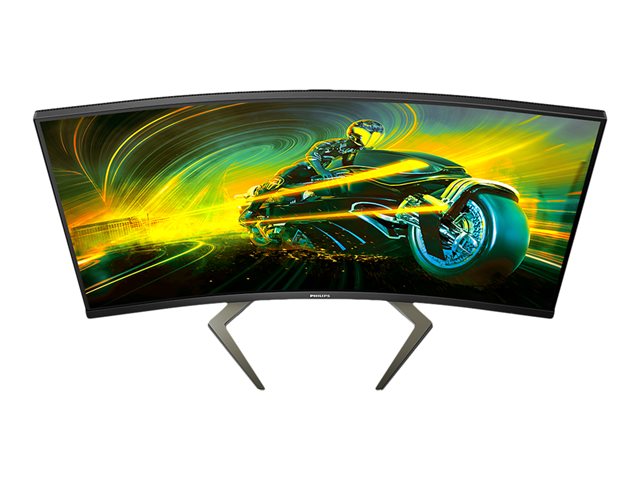 Philips Momentum 5000 32M1C5500VL - LED monitor - gaming - curved - 32" (31.5" viewable) - 2560 x 1440 QHD @ 165 Hz - VA - 250 cd/m² - 3000:1 - HDR10 - 1 ms - 2xHDMI, DisplayPort - textured black