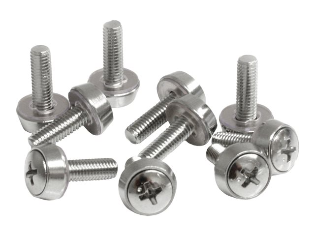 M5 X 12MM - MOUNTING SCREWS - 100 PACK - M5 X 12MM - SCREWS - 100 PACK BLACK - M5 MOUNTING SCREWS FOR SERVER RACK CABINET