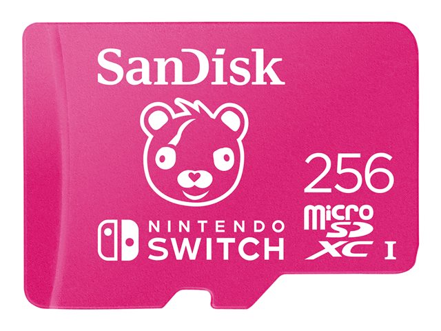 SanDisk Nintendo Switch - Fortnite Edition flash memory card - 256 GB - UHS-I U3 - microSDXC UHS-I