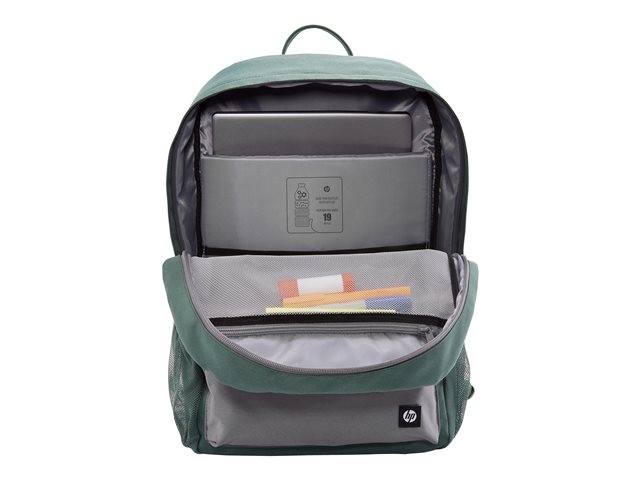HP - Campus - notebook carrying backpack - 15.6\" - grey, green