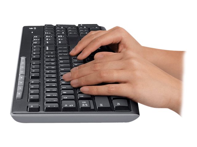 Logitech MK270 Wireless Combo - Keyboard and mouse set - wireless - 2.4 GHz - German