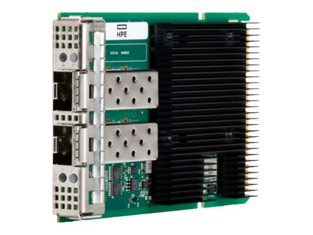 HPE MCX562A-ACAI - Network adapter - OCP 3.0 - 10Gb Ethernet / 25Gb Ethernet SFP28 x 2 - for ProLiant DL325 Gen10, DL345 Gen10, DL360 Gen10, DL380 Gen10, DX360 Gen10, XL220n Gen10