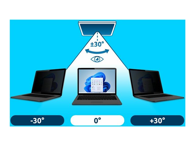 Kensington - Notebook privacy filter - 2-way - removable - 17\"