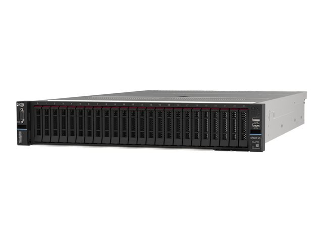 SR650 V3 Xeon Gold 6526Y (16C 2.8GHz 37.5MB Cache/195W), 32GB (1x32GB, 5600MHz 1Rx4 DDR5 RDIMM), 8 SAS/SATA, 9350-8i, 1x1100W Titanium, 5 Performance Fans, XCC2 Platinum, Toolless V2 Rails