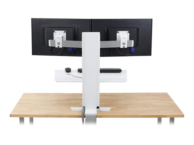 Ergotron WorkFit-SR - Standing desk converter - white