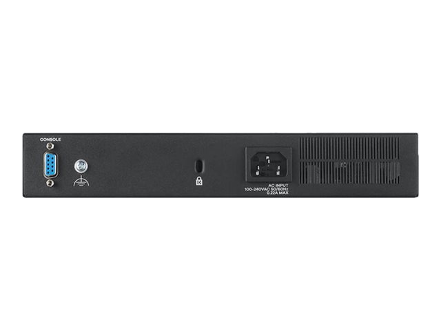 Zyxel GS2220-10 - Switch - Managed - 8 x 10/100/1000 + 2 x combo Gigabit SFP - rack-mountable, wall-mountable