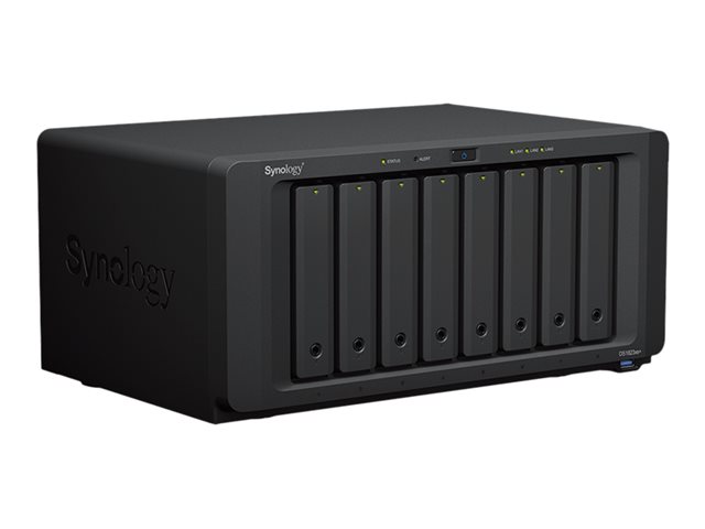 Synology Disk Station DS1823XS+ - NAS server - 8 bays - SATA 6Gb/s - RAID RAID F1, JBOD, RAID 0, 1, 5, 6, 10 - RAM 8 GB - Gigabit Ethernet / 10 Gigabit Ethernet - iSCSI support