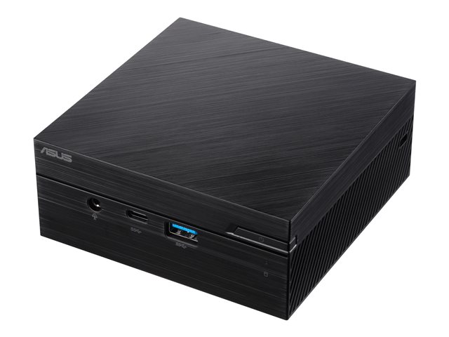 ASUS Mini PC PN41 BBC129MV - Barebone - mini PC - 1 x Celeron N4500 / up to 2.8 GHz - RAM 0 GB - UHD Graphics - Gigabit Ethernet, 2.5 Gigabit Ethernet - black
