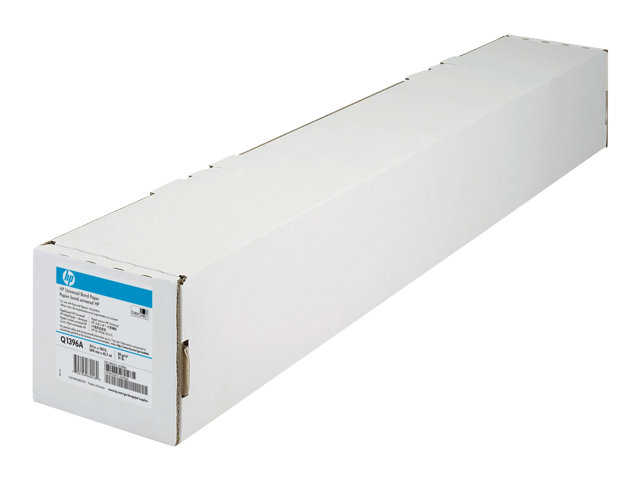HP Universal - Wood fibre - matte - 4.2 mil - bright white - Roll A1 (61.0 cm x 45.7 m) - 80 g/m² - 21 lbs - 1 roll(s) bond paper - for DesignJet 45XX, T1100, T1120, T120, T1200, T1300, T1500, T2300, T520, T920, Z2600, Z5200