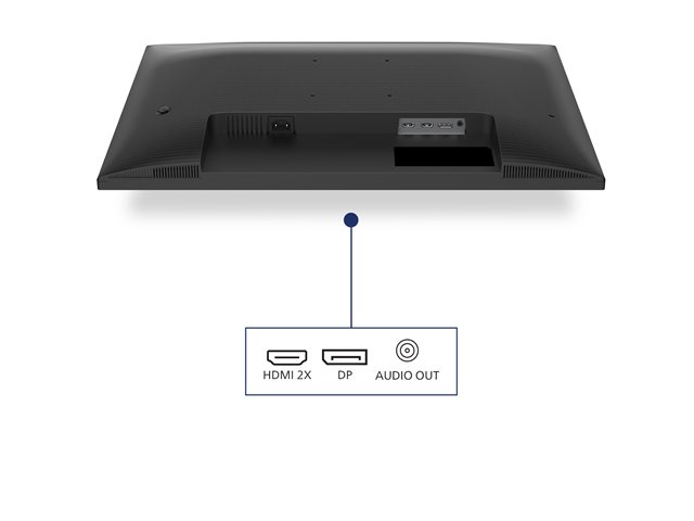 Philips 27E1N1800AE - 1000 Series - LED monitor - 27\" - 3840 x 2160 4K @ 60 Hz - IPS - 350 cd/m² - 1000:1 - HDR10 - 4 ms - 2xHDMI, DisplayPort - speakers - black