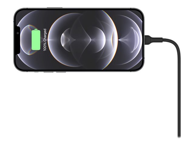 Belkin BoostCharge - Car wireless charging holder - 10 Watt - black - for Apple iPhone 12, 12 mini, 12 Pro, 12 Pro Max