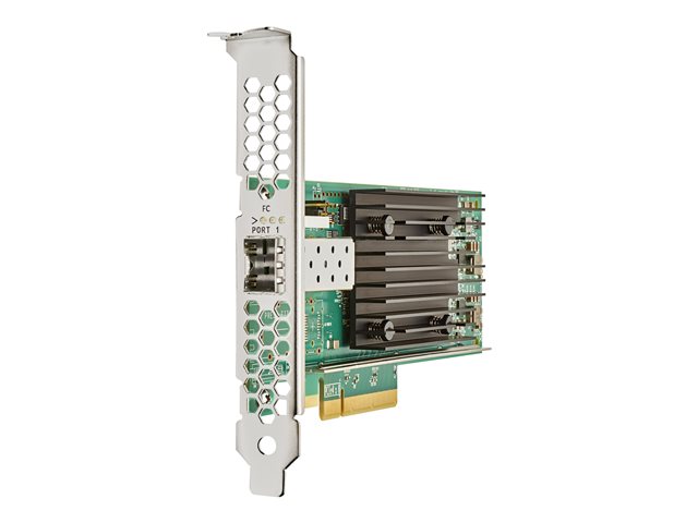 HPE SN1700Q - Host bus adapter - PCIe 4.0 x8 low profile - 64Gb Fibre Channel (Short Wave) x 1
