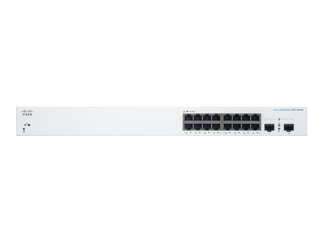 CBS220 Smart 16-port GE 2x1G SFP