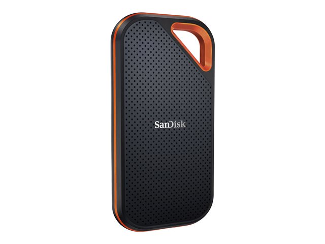 SanDisk Extreme PRO Portable V2 - SSD - encrypted - 1 TB - external (portable) - USB 3.2 Gen 2x2 (USB-C connector) - 256-bit AES - for Intel Next Unit of Computing 13 Extreme Kit - NUC13RNGi7