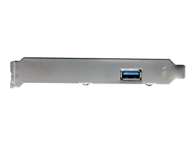 StarTech.com 2 port PCI Express SuperSpeed USB 3.0 Card with UASP Support - 1 Internal 1 External - Dual Port PCIe USB 3.0 Adapter (PEXUSB3S11) - USB adapter - PCIe 2.0 low profile - USB, USB 2.0, USB 3.0 - 2 ports - for StarTech.com 4-Port