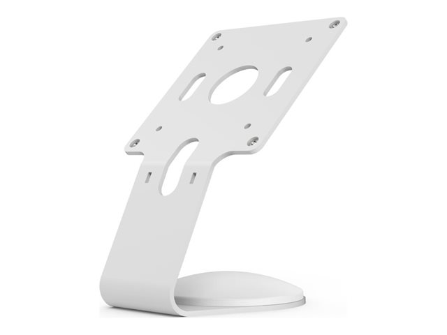 Compulocks VESA Fixed 45 Degree Core Counter Stand or Wall Mount - Stand - metal - white - wall-mountable