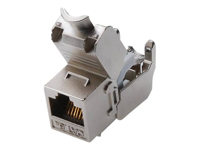 PYP:CAT 6A KEYSTONE JACK SHIELDED