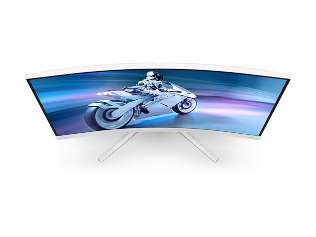 Philips Evnia 5000 27M2C5201L - LED monitor - gaming - curved - 27\" - 1920 x 1080 Full HD (1080p) @ 180 Hz - Fast VA - 3000:1 - HDR10 - 0.5 ms - 2xHDMI, DisplayPort - white