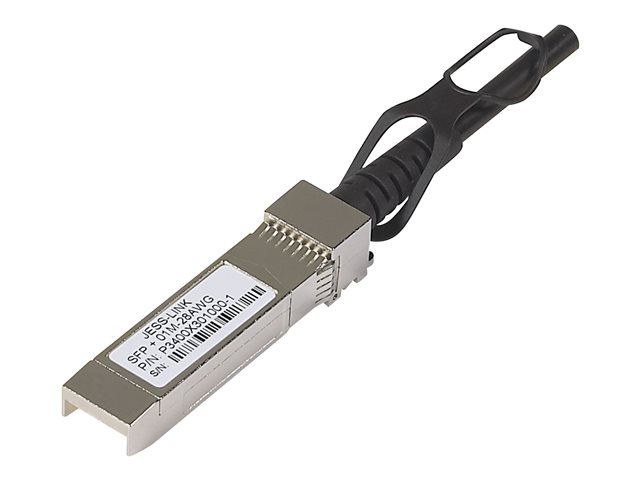 NETGEAR ProSafe Direct Attach SFP+ Cable - Stacking cable - SFP+ to SFP+ - 3 m - for NETGEAR GSM7228, GSM7252, GSM7328, GSM7352, M4300, Next-Gen Edge Managed Switch M5300