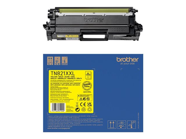Brother TN - Ultra High Yield - yellow - original - toner cartridge