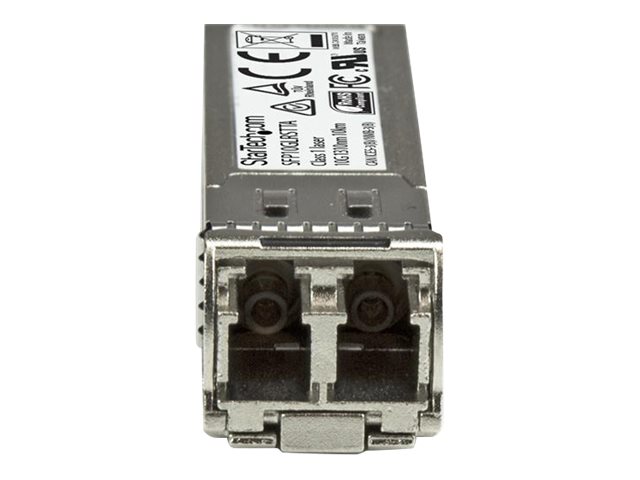 StarTech.com Cisco SFP-10G-LR-S Compatible SFP+ Module, 10GBASE-LR, 10GbE Single Mode (SMF) Fiber SMF Optic Transceiver, 10GE Gigabit Ethernet SFP+, LC 10km 1310nm DDM, Cisco Firepower - Lifetime Warranty (SFP10GLRSTTA) - SFP+ transceiver module (equivalent to: Cisco SFP-10G-LR) - 10GbE - 10GBase-LR - LC single-mode - up to 10 km - 1310 nm - TAA Compliant