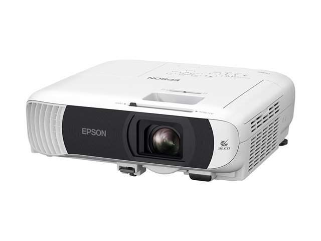 Epson EB-FH54 - 3LCD projector - 4100 lumens - Full HD (1920 x 1080) - 16:9 - 802.11a/b/g/n/ac wireless / Miracast - white